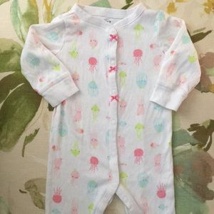 Carters Jellyfish Pajama, size 6 months